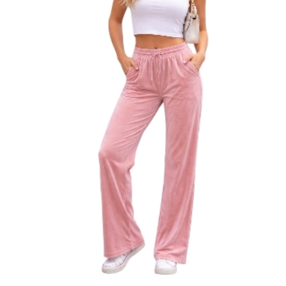 Juicy Couture‎ Candy Pink Velour Sweat pants